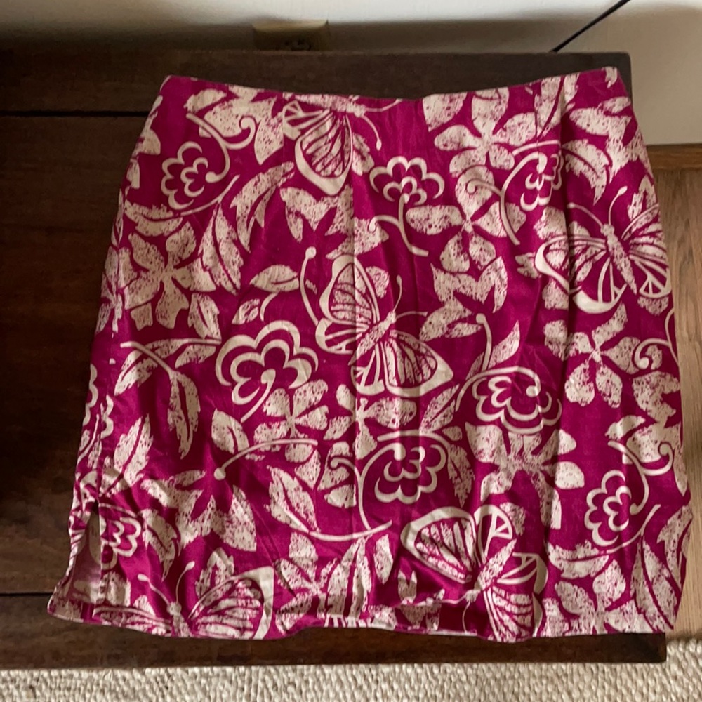 Super cute pink butterfly pattern mini skort 🦋💕